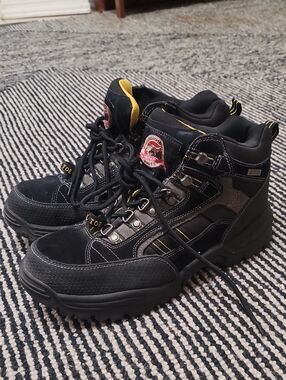Brahma Black and Yellow Safety Work Boots